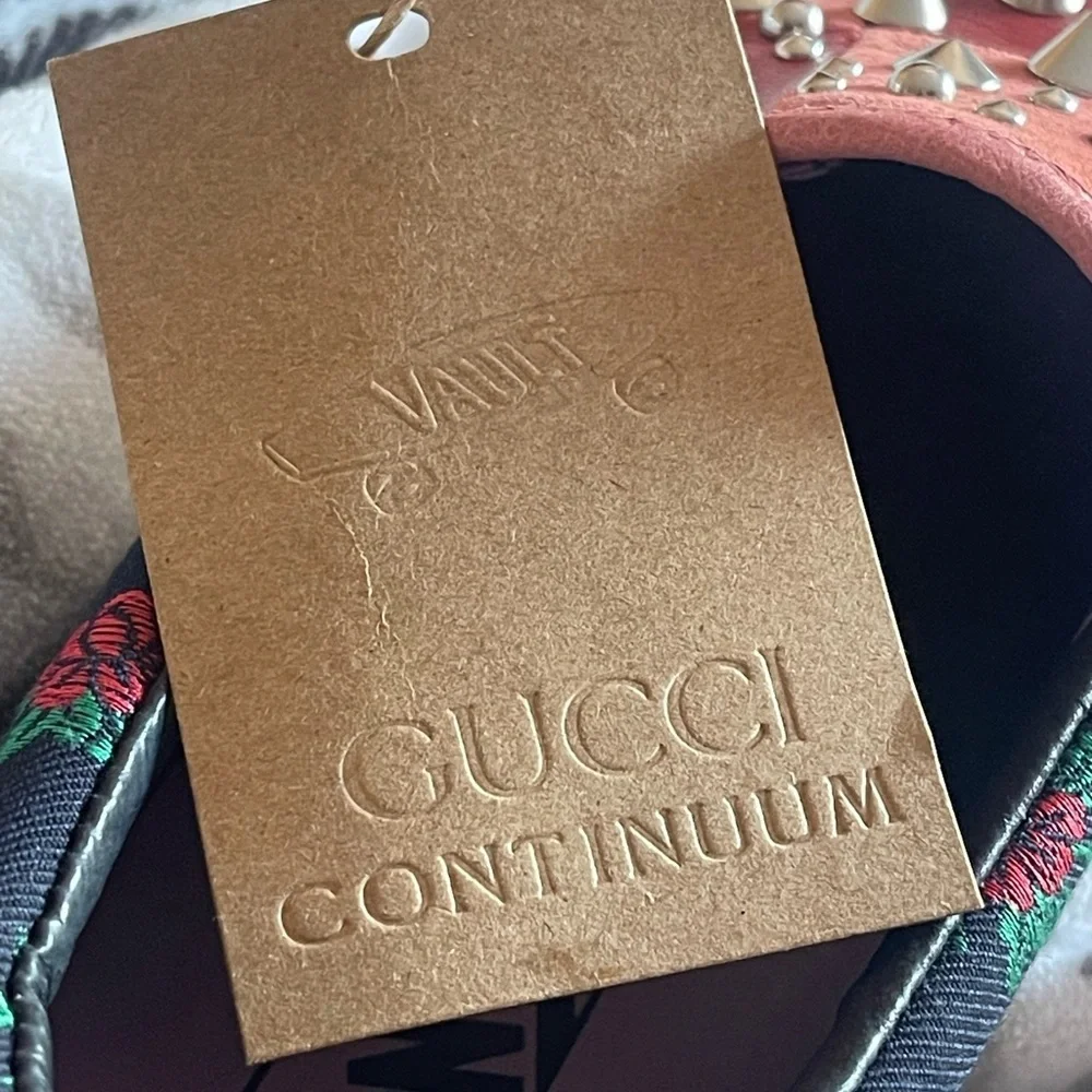 Gucci Vault × VANS Collection slip-on size US Women, 8.0 Men 6.5